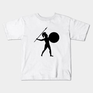 Hoplite in action Kids T-Shirt